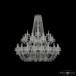 Подвесная люстра Bohemia Ivele Crystal 1410/20+10+5/400/2d Ni V0300