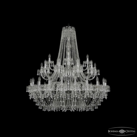 Подвесная люстра Bohemia Ivele Crystal 1410/20+10+5/400/2d Ni V0300