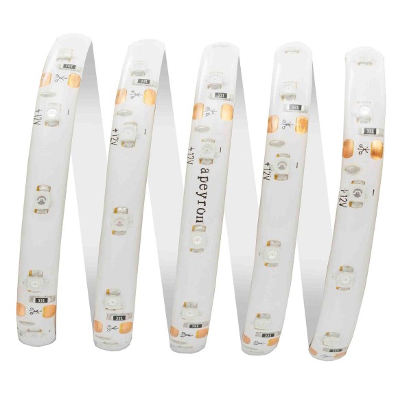 Светодиодная лента Apeyron 12В СТ 4,8Вт/м smd3528, 60д/м IP65 5м желтая 05BL