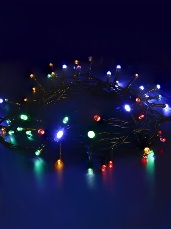 Гирлянда на солнечных батареях 500см разноцветная (05306) Uniel Special USL-S-122/PT5000 Milkyway