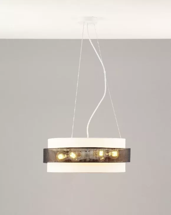 Подвесная люстра Moderli Gela V10486-6P, декоративные элементы крупным планом Подвесная люстра Moderli Gela V10486-6P, декоративные элементы крупным планом
