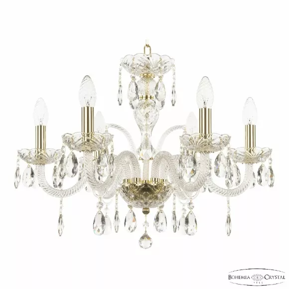 Подвесная люстра Bohemia Ivele Crystal 118/6/195 G Подвесная люстра Bohemia Ivele Crystal 118/6/195 G
