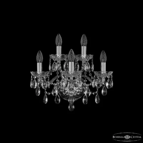 Бра Bohemia Ivele Crystal 1415B/3+2/165 Ni Бра Bohemia Ivele Crystal 1415B/3+2/165 Ni