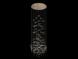 Подвесная люстра Newport 8220/300 С gold polished М0071219