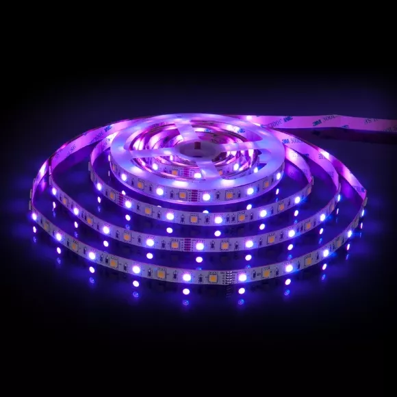 Светодиодная лента Elektrostandard 24V 14,4W 60Led 5050+5050 IP20 MIX RGB/дневной белый, 5м 4690389172267 Светодиодная лента Elektrostandard 24V 14,4W 60Led 5050+5050 IP20 MIX RGB/дневной белый, 5м 4690389172267