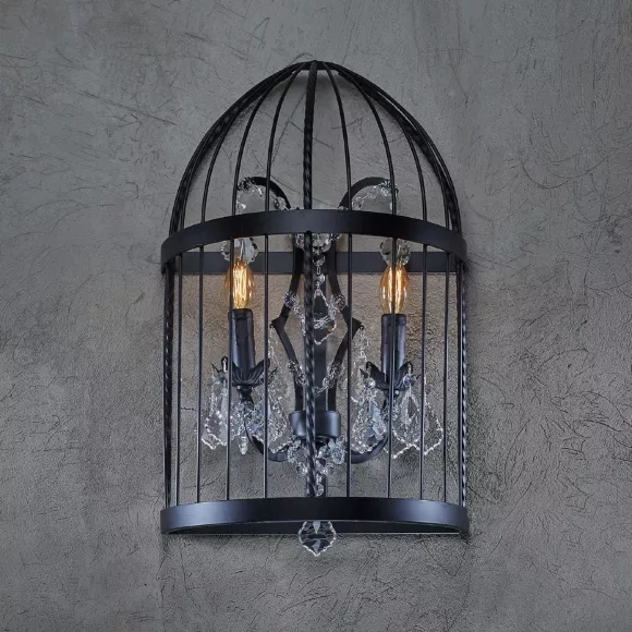 Бра LOFT IT Vintage birdcage Loft1891W, вид сверху Бра LOFT IT Vintage birdcage Loft1891W, вид сверху