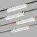 Трековый однофазный светильник Denkirs Belty linear DK5674-WH, Черный, Белый, От теплого до холодного, светодиодный модуль