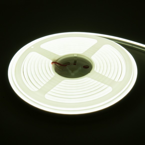 Гибкий неон Elektrostandard 24V 10W 120Led 2835 IP65 холодный белый 5м 4690389176128