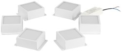 Встраиваемый светильник (комплект из 6 шт.) Эра SPO-646-3-5K-W6 Б0063051