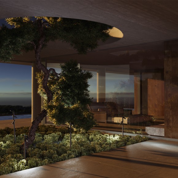 Ландшафтный светильник Maytoni Torq O494FL-L20B3K