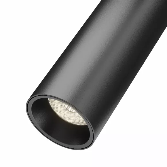 Трековый светильник Maytoni Track lamps TR019-2-7W3K-B, вид сверху Трековый светильник Maytoni Track lamps TR019-2-7W3K-B, вид сверху