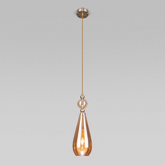 Подвесной светильник Eurosvet Ilario 50202/1 пурпурный