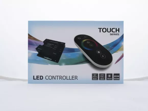 Контроллер LEDS POWER RGB T3 RF 30A сенсорный ПДУ 003764 Контроллер LEDS POWER RGB T3 RF 30A сенсорный ПДУ 003764