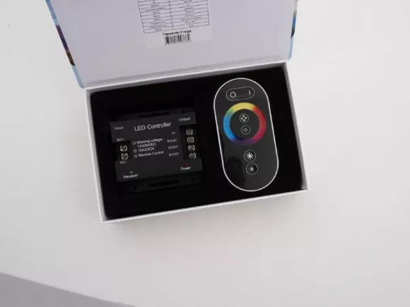 Контроллер LEDS POWER RGB T3 RF 30A сенсорный ПДУ 003764 Контроллер LEDS POWER RGB T3 RF 30A сенсорный ПДУ 003764