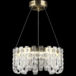 Подвесная светодиодная люстра Reluce 02601-0.4-80W LED COP+CH