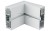 Угол Arlight S2-WALL-X2-H128-L90W внешний 021287