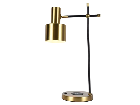 Настольная лампа Zortes DeskLight ZRS.1066.03, Латунь, Металл, Модерн стиль, механизм регулировки