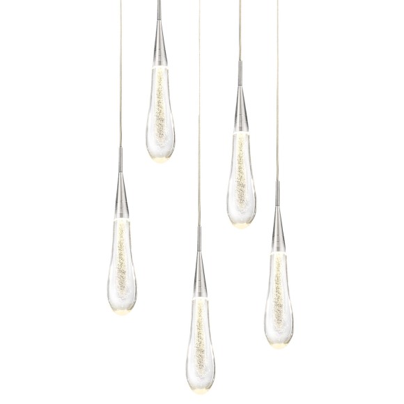 Подвесной светильник Delight Collection DD20591-5 chrome