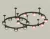 Комплект подвесного светильника Ambrella Light Techno Ring XR92221200 (A9222, A9227, C9238, C9232, N8486, N8484)
