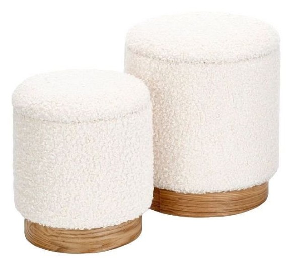 Набор из 2 пуфов Cancun 2 А HLM_V-CH-CANCUN-PUFA
