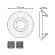 Встраиваемый светильник Gauss Backlight BL135