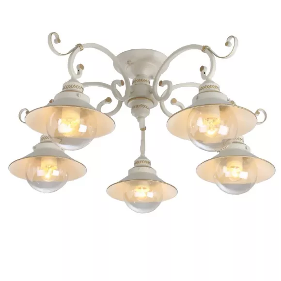 Потолочная люстра Arte Lamp 7 A4577PL-5WG Потолочная люстра Arte Lamp 7 A4577PL-5WG