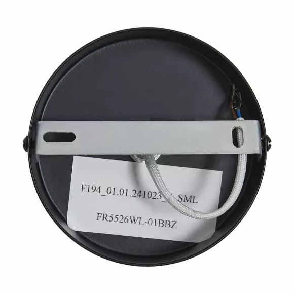 Бра Freya Bessie FR5526WL-01BBZ, Черный, Белый, Металл, вид сверху Бра Freya Bessie FR5526WL-01BBZ, Черный, Белый, Металл, вид сверху