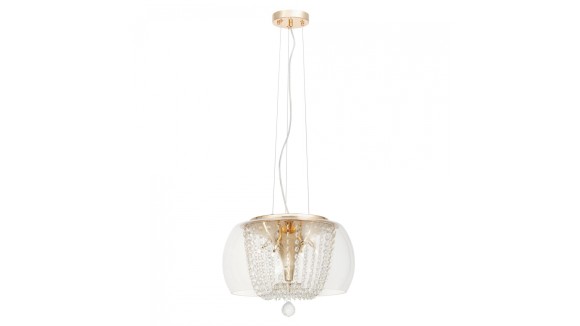 Подвесная люстра Lumina Deco Disposa LDP 7018-400 PR+F.GD