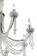 Подвесная люстра AM Group VIORE SP6 Chrome, Хром, Металл, Классика стиль, крупный план