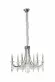 Подвесная люстра AM Group VIORE SP6 Chrome, Хром, Металл, Классика стиль, декоративные элементы крупным планом