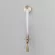 Бра Delight Collection MT8615-1W antique brass, Латунь, Прозрачный, Металл