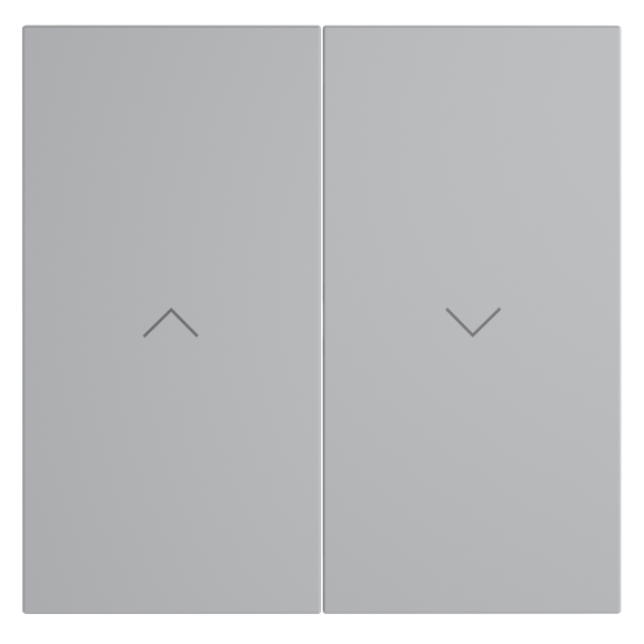 Клавиши для выключателя жалюзи Voltum S70 (серый) VLS002516