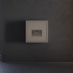 Накладка для розетки компьютерной RJ45 кат.6 Voltum S70 (капучино) VLS001314