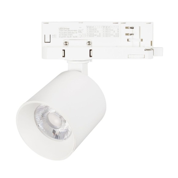 Трековый трехфазный светильник Arlight LGD-DYKE-4TR-R75-16W Warm3000 (WH, 20 deg, 230V) 052146