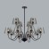 Люстра на штанге Lumion Smoky 6570/12C