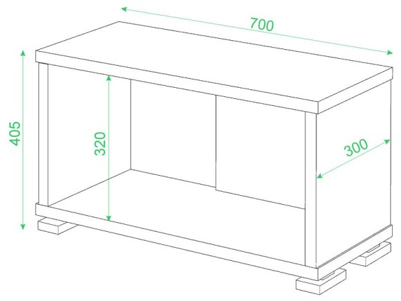 Стеллаж СБ-10/1 MER_SB-10-1_SHBE