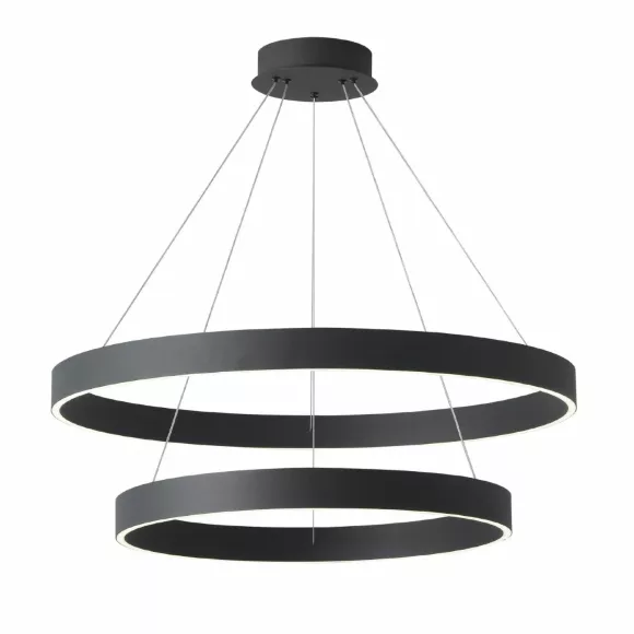 Подвесная люстра Crystal Lux TRON SP123W LED BLACK, вид снизу Подвесная люстра Crystal Lux TRON SP123W LED BLACK, вид снизу