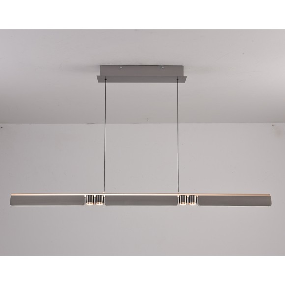 Подвесной светильник iLedex Vision 9309D-1200-2 GR+BK