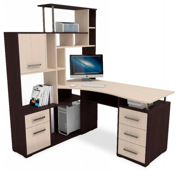 Стол компьютерный Джаз 15 JZZ_Dzhaz-15VMLEV