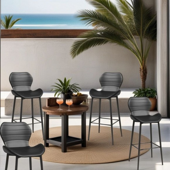 Стул Unity  (комплект 4 шт) черный HSBI_B009_black_4