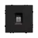 Розетка компьютерная софт-тач черный оникс Arlight SCT-MPC1-SFPL-BK (RJ-45, CAT6) 054305(1)