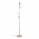 Торшер Loft IT Tely 10236F, Золото, Белый, Металл, основание крупным планом