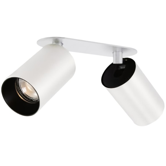 Спот Italline DANNY FR2 white, GU10, 18W, белый