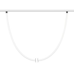 Трековый магнитный светильник Arlight MAG-ORIENT-TUBE-ELASTIC-R25-L5000-70W Day4000 (BK, 360 deg, 48V) 044338