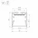 Схема размеров профиль Arlight SL-LINE-3535-3000 WHITE с рефлектором (Алюминий) 064464