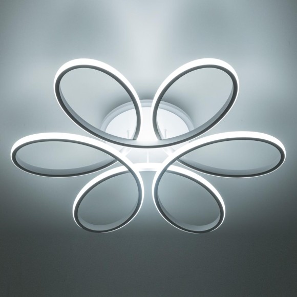 Потолочная светодиодная люстра Citilux Сезар Смарт CL233A170E