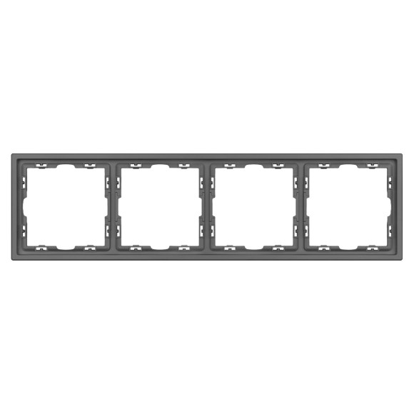 Рамка пластиковая Arlight FRM-NOBE-SFPL-4-GR 054226