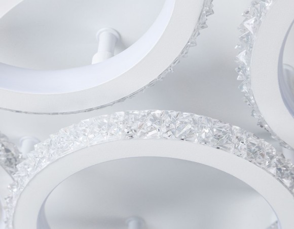 Потолочная светодиодная люстра с пультом управления Ambrella Light ACRYLICA FA9531