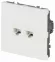 Розетка Эра Galaxy 15-3108-08 информационная двойная 2XRJ45 IP20 белый матовый Б0070770
