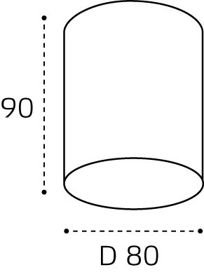 Потолочный светильник влагозащищенный Italline IT014-0207 nickel
